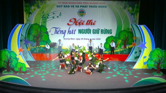 Quỹ Bảo vệ và Phát triển rừng tỉnh Quảng Nam tổ chức Hội thi “Tiếng hát người giữ rừng”
