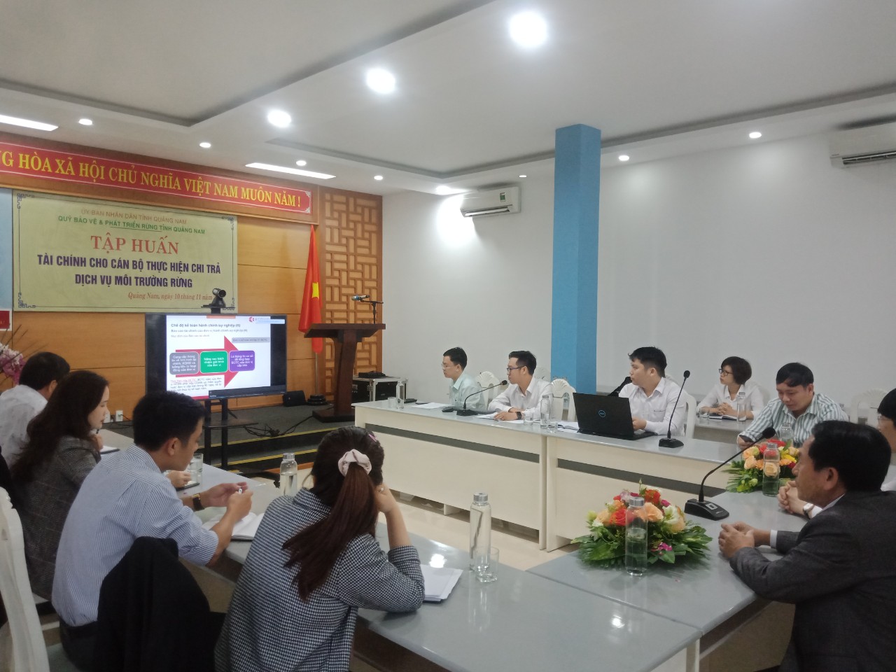 Quang cảnh Hội nghị tập huấn