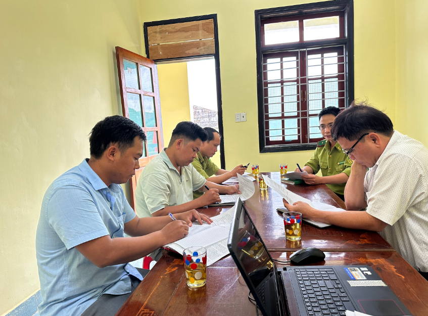 Hoàn thành công tác xác định diện tích chi trả dịch vụ môi trường rừng đợt 1 năm 2023
