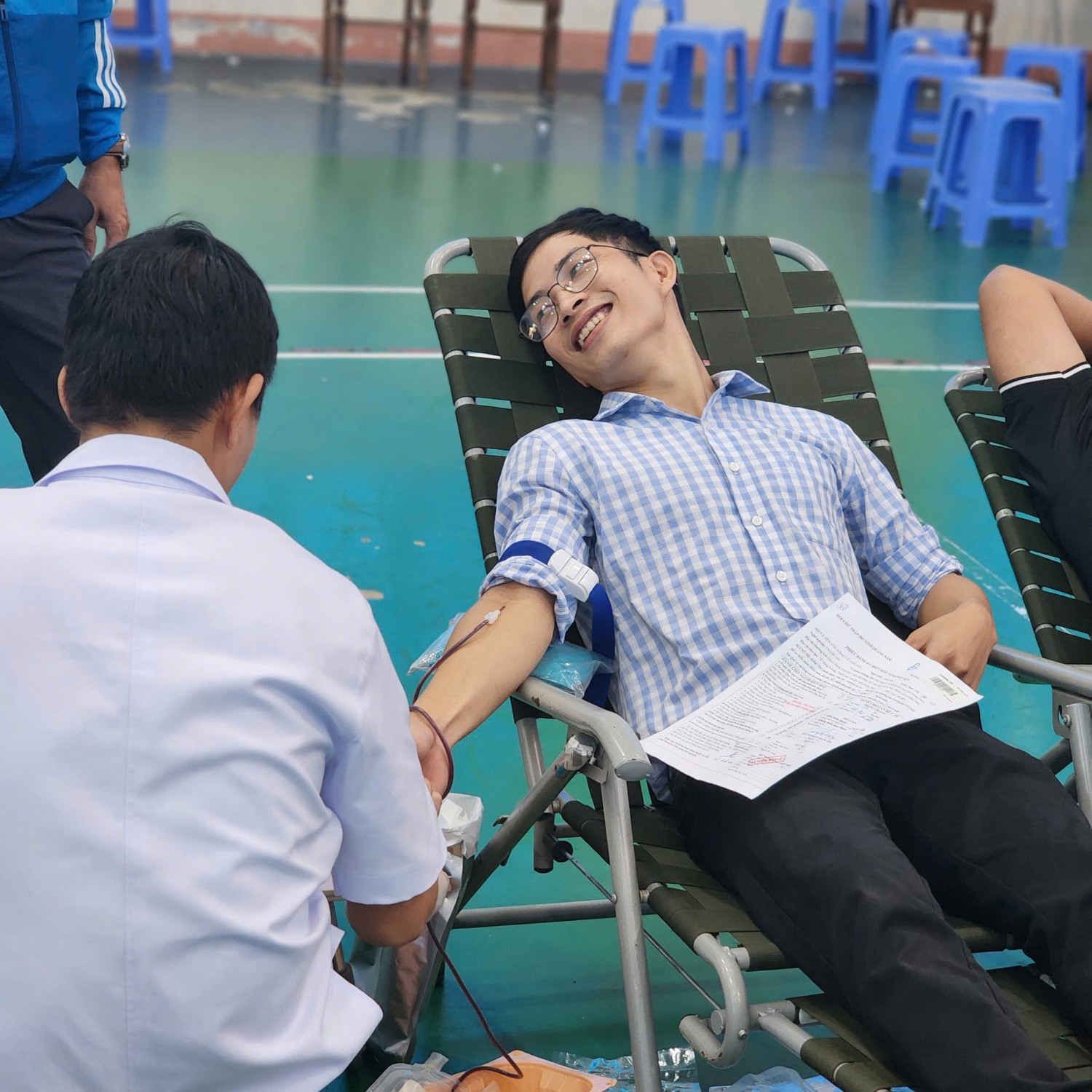 Công đoàn Quỹ Bảo vệ và phát triển rừng tỉnh Quảng Nam tham gia ngày hội Hiến máu nhân đạo