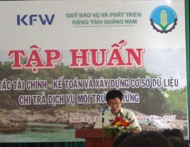 Tập huấn công tác kế toán - xây dựng cơ sở dữ liệu